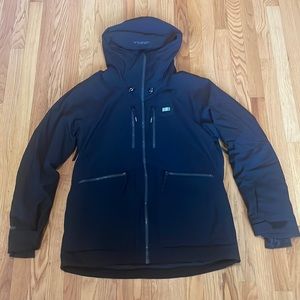 O’Neill Mens Textured Snow Jacket Black Out